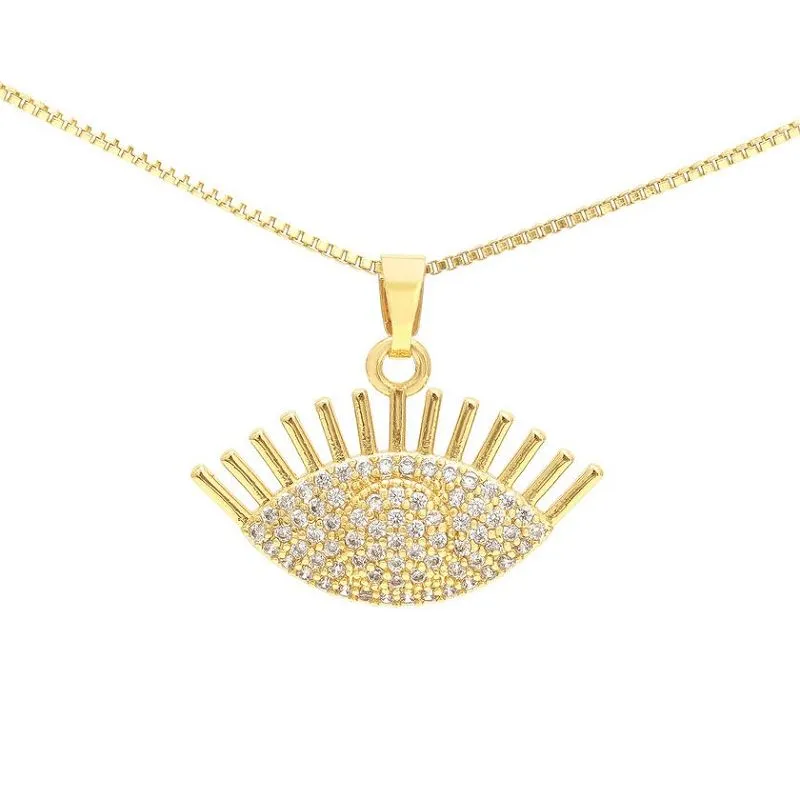 Evil Eye Pendant Sterling Silver