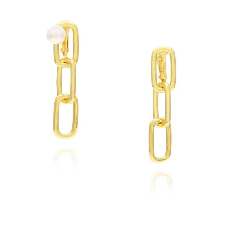 Moda   Deheb   Indurat   Clip   Perla   Earring