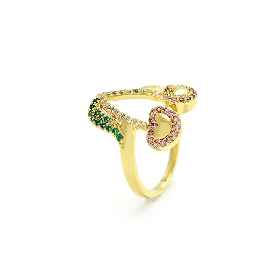 Frott Finger Ring Gold Plated