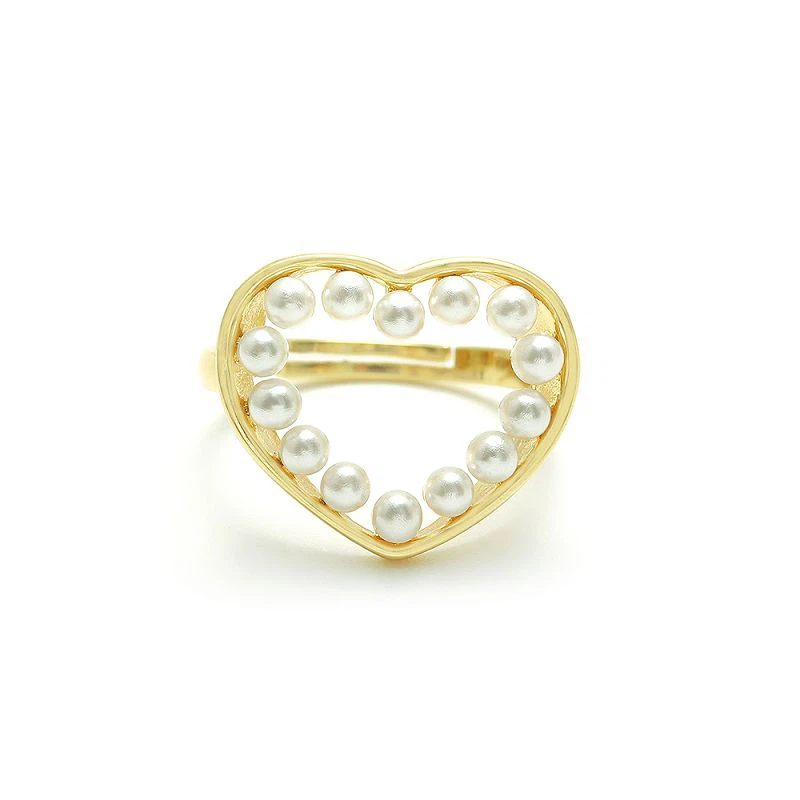Qalb Pearl Ring Sterling Silver 925