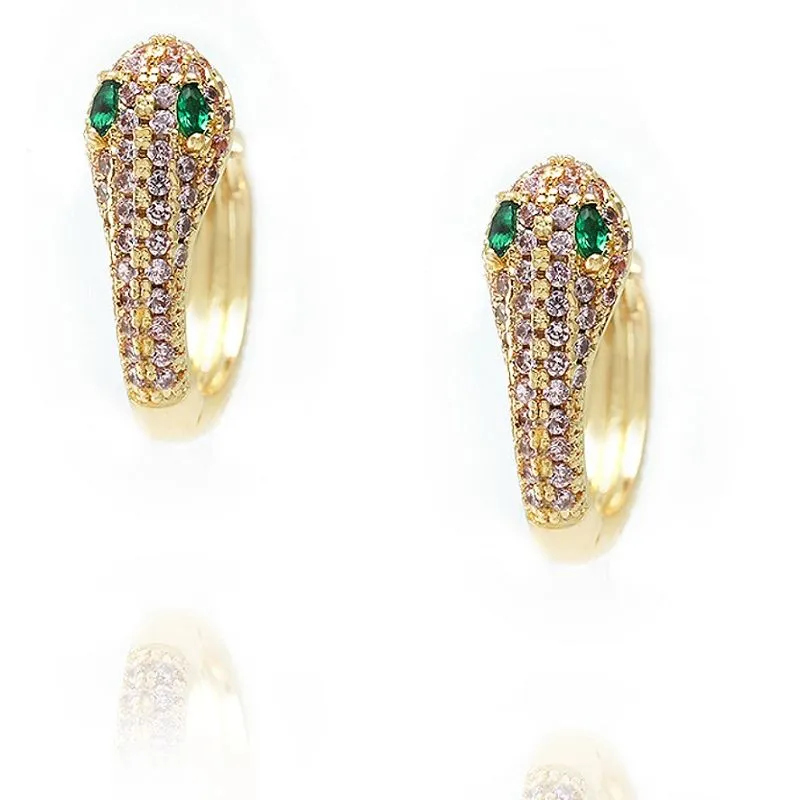 Earring tal-Annimali tas-Serp Huggie