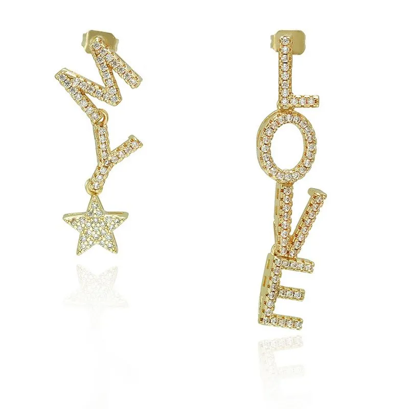 Ladies My Love Earring Inizjali