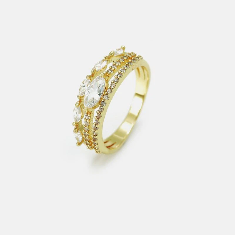 Marquise Cz Ring Sterling Fidda