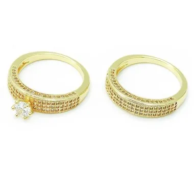 Sett uniku taċ-ċirku tal-bridal miksi bid-deheb