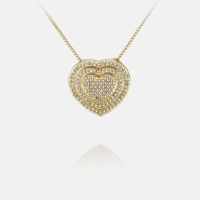 Pendenti Uniku tal-Qalb taż-Żirkon