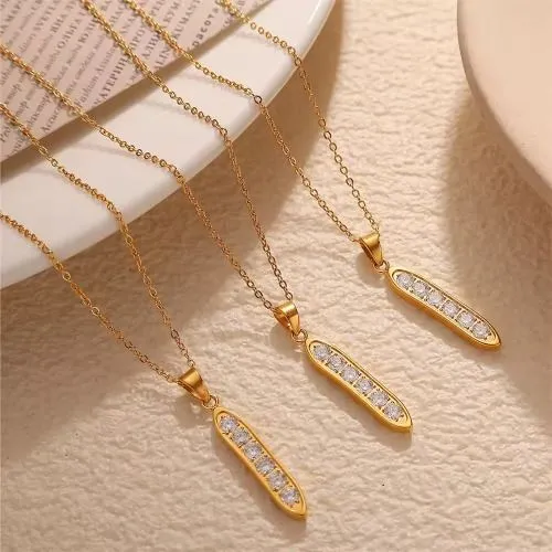 Collarbone Chain Zirconia Necklace