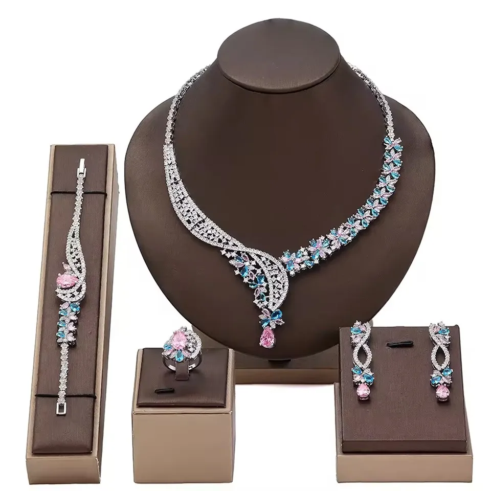 Settijiet ġodda ta 'ġojjellerija Bridal għan-nisa